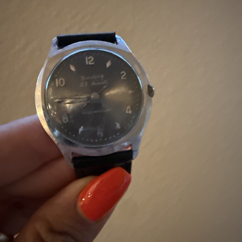 Black bulova watch - black, 23rd