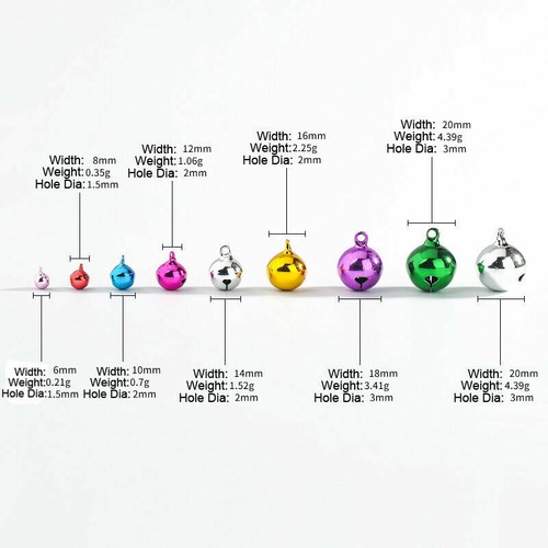 20mm multi color brass - color,