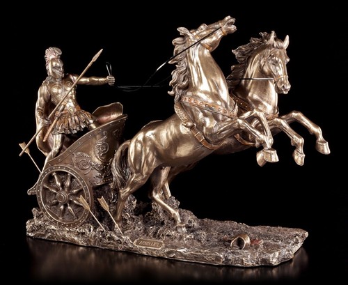 Achilles figure chariot - figure,