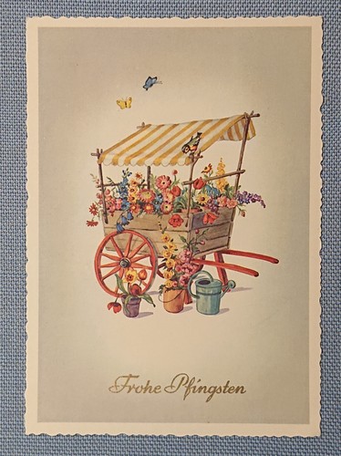 Old postcard - postcard, motif