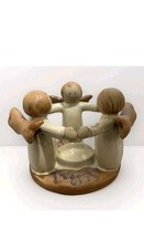 3 Angels Holding Hands In