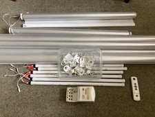 Somfy Remote Controlled Conservatory Blinds 4 Windows 1585mm, 2 doors 800mm wide