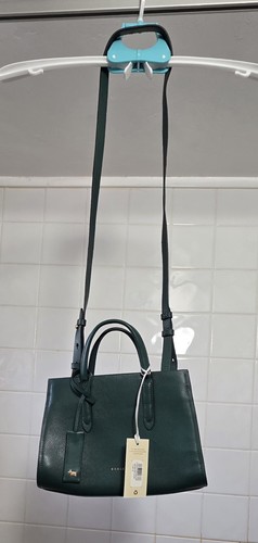 Radley dark green grab bag - green,