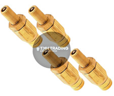 Full Set (4) Air Suspension Fix - Schrader Tyre Valve to 4mm Push Fit Connector