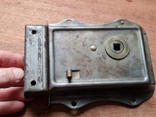 Old vintage metal door rim