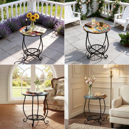 Outdoor mosaic pattern - mosaic,