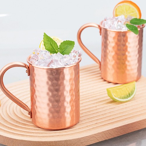 Pure copper mug - copper, for