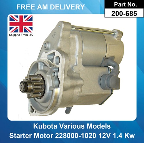 Starter motor for - motor, beta