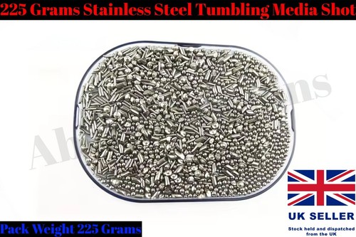 Stainless steel tumbling - tumbling, media