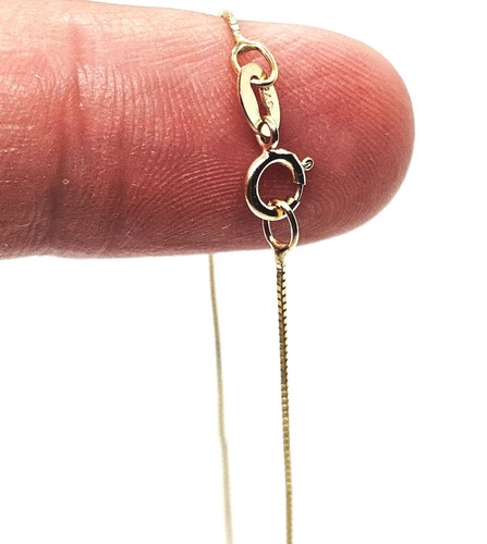 Gold chain necklace fine - gold,