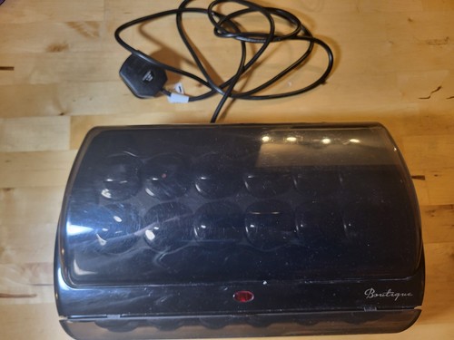 Heated roller set lightly - set,
