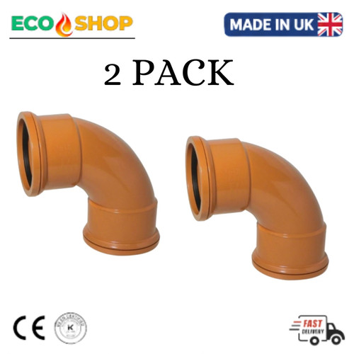 Pack 110mm drainage - 2, 90°