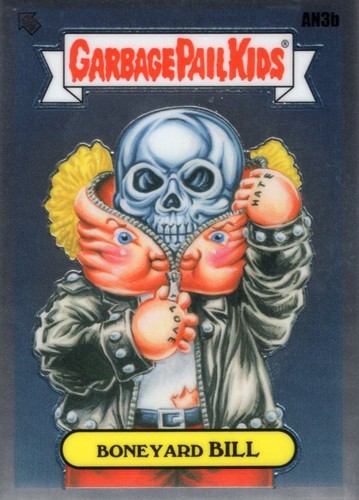 Garbage pail kids chrome - garbage,