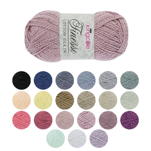 King cole finesse wool yarn - king,