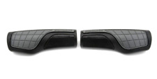 Pair Schwinn Cruiser Comfort Bike Handlebar Grips Ergo Dual Density Black/grey