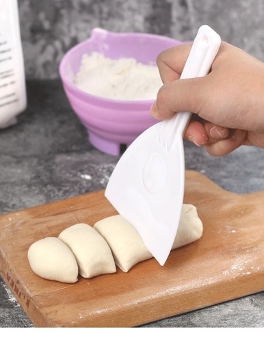 Cake dough scraper butter - cake,