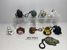 2009 Star Wars Angry Birds Key Ring Backpack Hanger  Bundle Of Figures X10 - 537