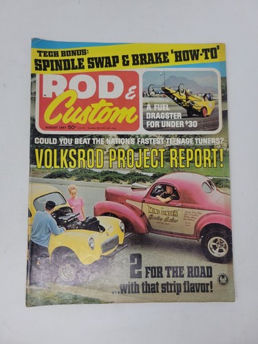 Rod custom magazine august - &,
