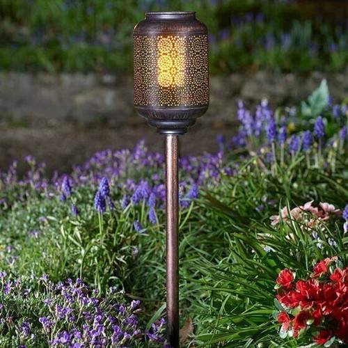 Tunis metal flaming torch - tunis,