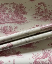 Laura Ashley Toile Cerise