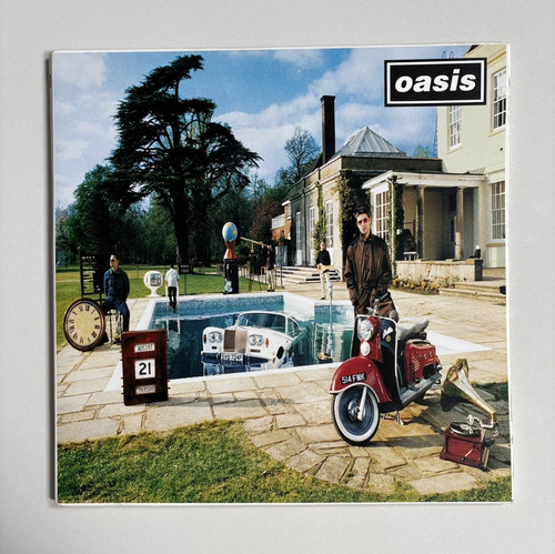 Oasis here now vinyl record - be,