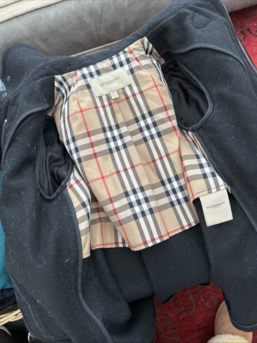 Ladies black wool burberry - ladies,