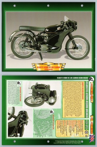 Velocette venom vee line - velocette, vee-line