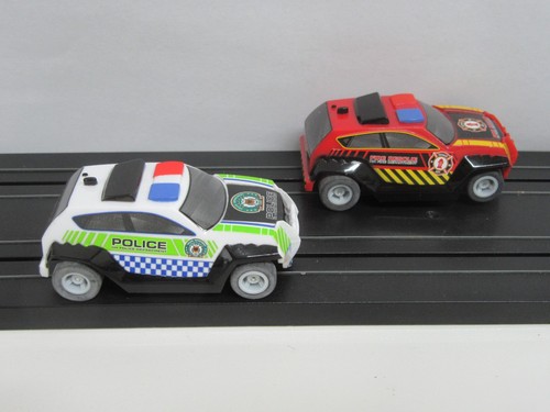 Micro scalextric 2x rescue - 2x,