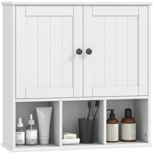 HOMCOM Bathroom Wall Cabinet