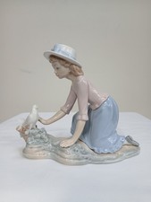 Nao By Lladro Girl with Dove