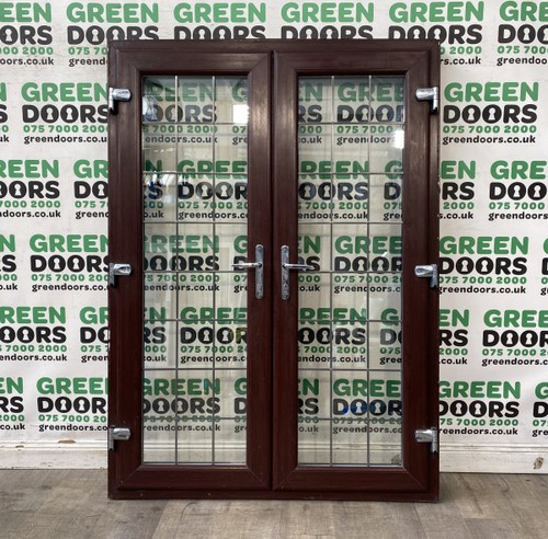 Rosewood upvc french doors - rosewood,
