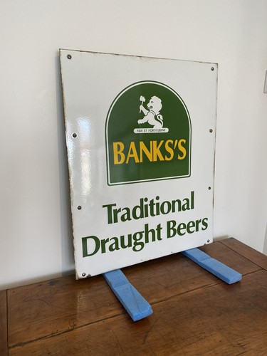 Vintage enamel sign - sign, pub