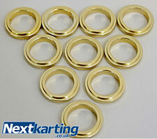 17MM x 5MM STUB AXLE WHEEL SPACERS -THE BEST QUALITY X10-TKM ROTAX -TONY KART 