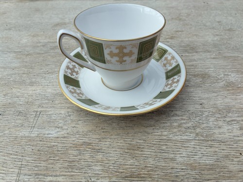 Tea cup and sourcer spode - and,