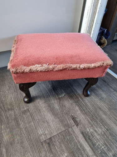 Vintage footstool - vintage,