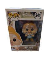 🔥Funko Pop!: Disney Snow White Seven Dwarfs - HAPPY #344 VAULTED PROTECTOR🔥