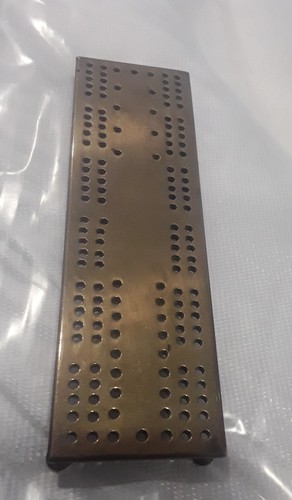 Antique crib board brass - antique,
