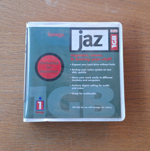 Iomega jaz 1gb - jaz, disk