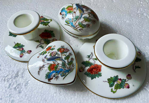 Vintage wedgewood kutani crane - vintage,
