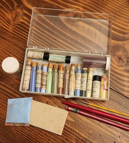 Vintage art materials 16 - materials:,