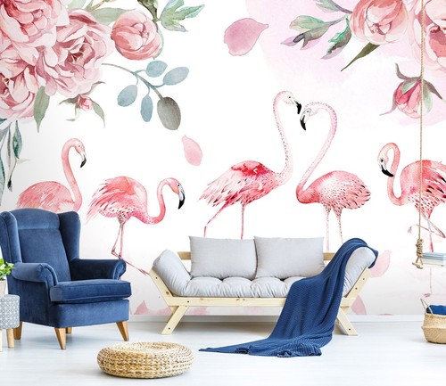 Flamingo flower r12283 - 3d,