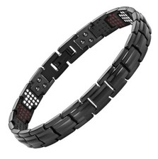Ladies Black Titanium Magnetic
