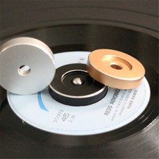 ​45 RPM 7 inch EP Record Turntable Phonograph Vinyl Technics Center Adapter