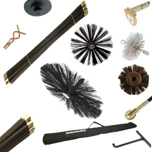 Silverline drain rod rods - rods, set