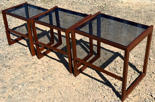 Teak smoked glass - teak, &