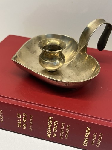 Vintage solid brass chamber - vintage,