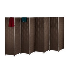 Folding screen Room Divider Privacy Panel 8 Panels Folding Partition Lightweight