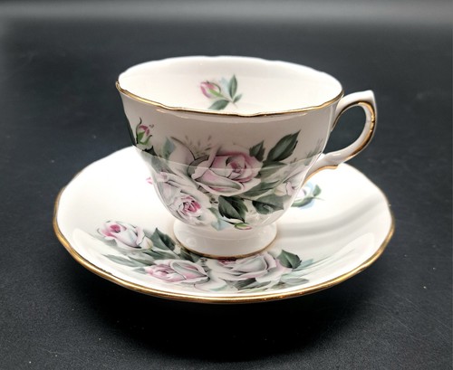 Vintage royal vale tea cup - tea,