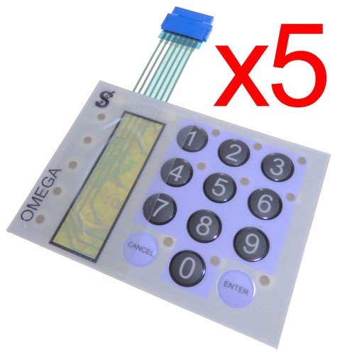 Membrane button keypad - 5x, 12
