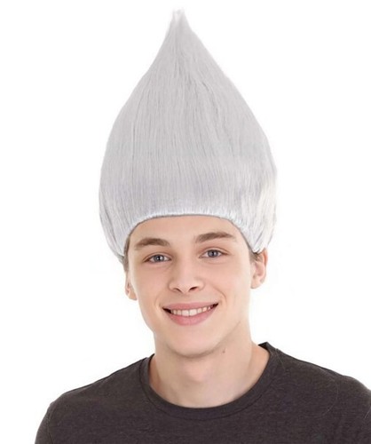White troll wig - troll, –